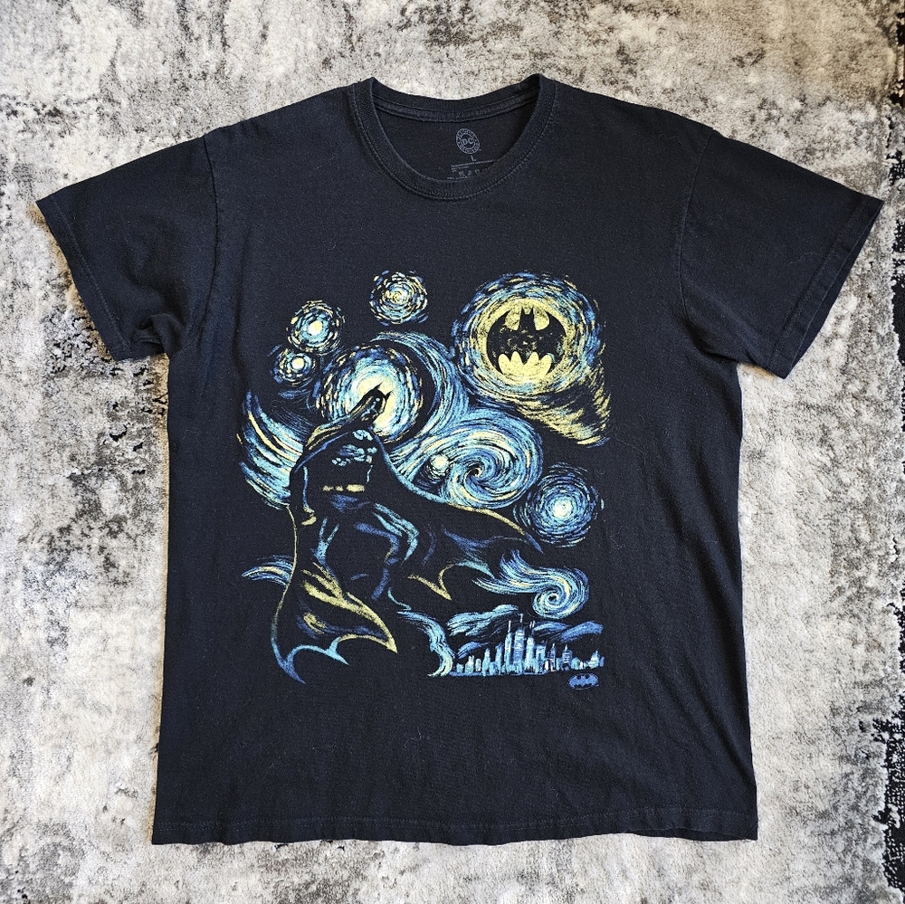 Batman Starry Night Van Gogh Shirt